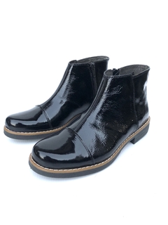 Bota de cuero charol Gina Ferrari (9000) - comprar online