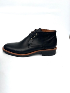 Bota de cuero con cordones Talbot (19001)