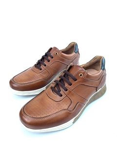 Zapatilla de cuero Franco Pasotti (Grama) - comprar online