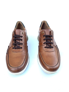Zapatilla de cuero Franco Pasotti (Grama) - Calzados Miguel Angel - Zapatos de cuero