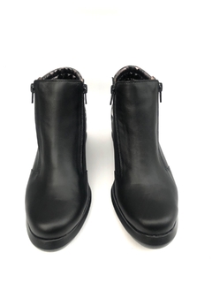 Bota de cuero combinada Madero (9005) - Calzados Miguel Angel - Zapatos de cuero