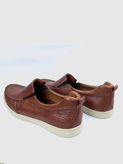 Náutico de cuero con elásticos Perissinotto H (1025/2) - Calzados Miguel Angel - Zapatos de cuero