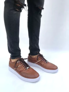 Zapatilla de cuero Franco Pasotti (Facciotti) - tienda online