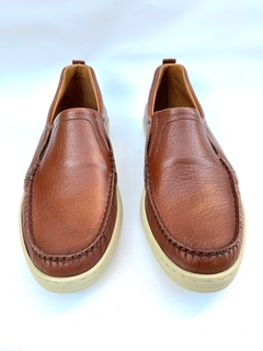 Náutico de cuero con elásticos Perissinotto H (1025/2) - comprar online