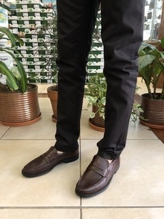 Mocasín de cuero con vincha Rinaldi (502) - tienda online