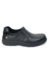 Zapato sport de cuero con elásticos Cavatini H (70-5211).