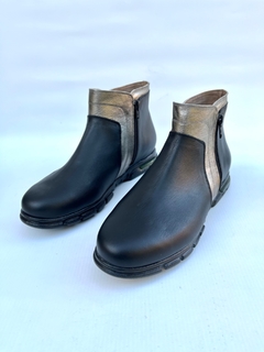 Bota de cuero combinada Madero (8000) - comprar online