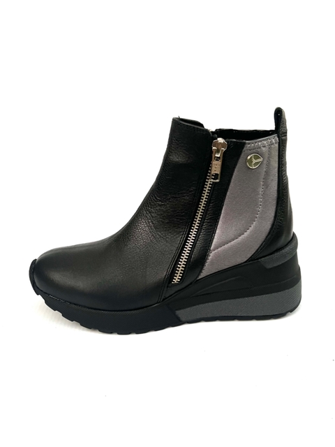 Bota de cuero combinada Keady (3874)