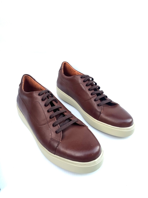 Zapatilla de cuero Talbot (28101)