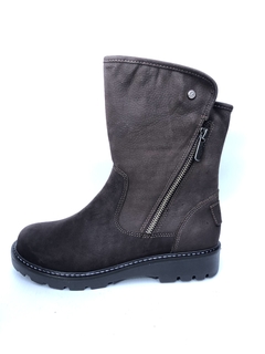 Bota de cuero con cierre Cavatini (42-4022)