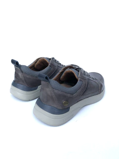 Zapatilla de cuero acordonada Cavatini H (70-5055) - Calzados Miguel Angel - Zapatos de cuero