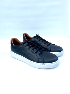 Zapatilla de cuero acordonada Roble (901)