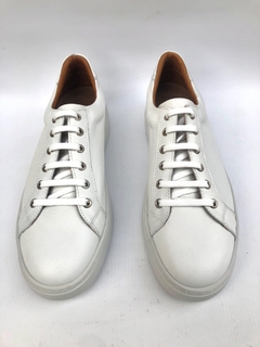 Zapatilla de cuero acordonada Roble (901) en internet