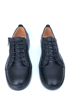 Zapatilla de cuero con cierre Kraim (Cagliari). en internet