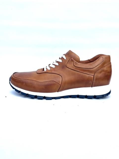 Zapatilla de cuero Talbot (17060)