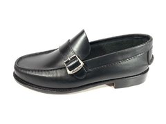 Mocasín de cuero con hebilla Messina (437) en internet