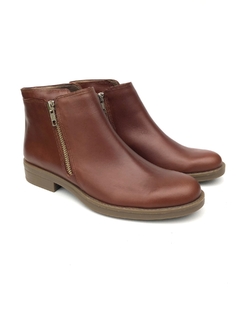 Bota de cuero con cierres Madero (7003) - comprar online