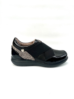Zapatilla de cuero con elásticos Keady (270) - comprar online