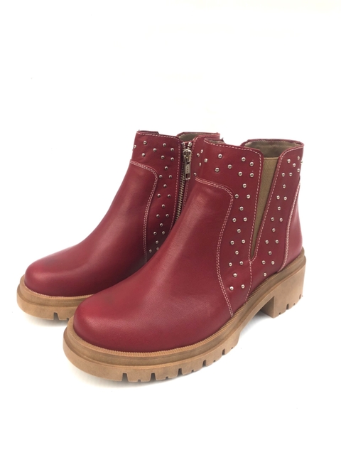 Bota de cuero con tachas Madero (4002)