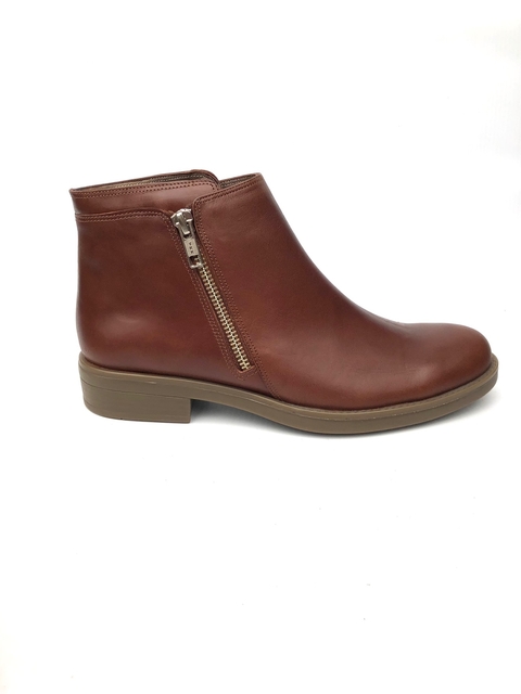 Bota de cuero con cierres Madero (7003)