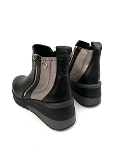Bota de cuero combinada Keady (3874) en internet