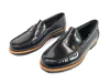 Mocasín de cuero con vincha Perissinotto (1202/2)