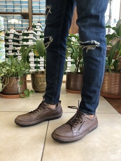 Zapatilla de cuero Palma (2252) - tienda online