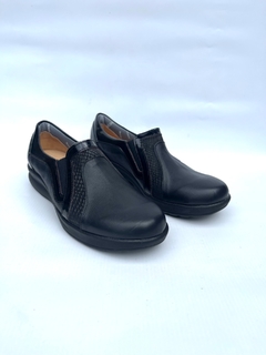 Zapato de cuero con elasticos Penelope (1231)