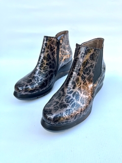 Bota de cuero combinada Madero (9002) - comprar online