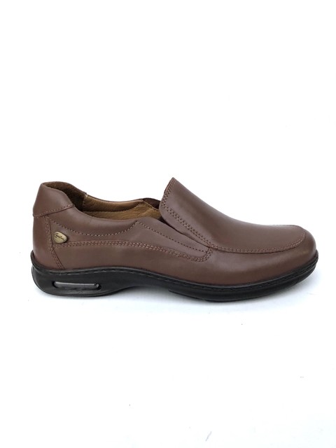 Zapato sport de cuero con elásticos Cavatini H (70-3871)