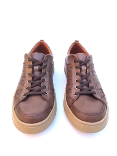 Zapatilla de cuero Palma (984) - comprar online
