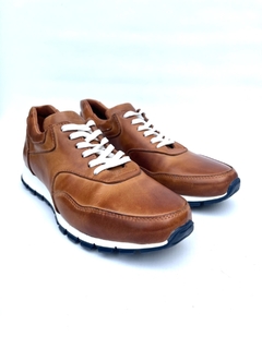 Zapatilla de cuero Talbot (17060) - comprar online