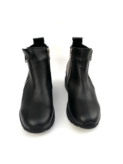 Bota de cuero combinada Keady (3874) - Calzados Miguel Angel - Zapatos de cuero