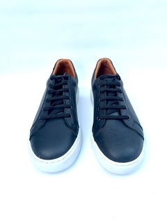 Zapatilla de cuero acordonada Roble (901) en internet
