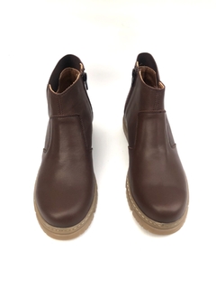 Bota de cuero Gina Ferrari (3615) - Calzados Miguel Angel - Zapatos de cuero