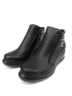 Bota de cuero combinada Madero (9005) - comprar online