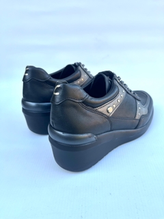 Zapatilla de cuero combinada Cavatini (40-2070) en internet