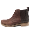 Bota de cuero combinada Gina Ferrari (9003)