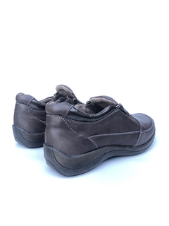 Zapato de cuero con cierres Keady (95) - Calzados Miguel Angel - Zapatos de cuero