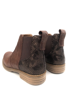 Bota de cuero combinada Gina Ferrari (9003) en internet
