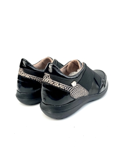 Zapatilla de cuero con elásticos Keady (270) en internet