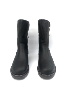 Bota de cuero con cierres Cavatini (42-4022) en internet