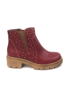Bota de cuero con tachas Madero (4002) - comprar online