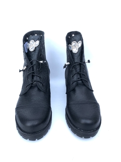 Borcego de cuero con strass Gravagna (2530) en internet