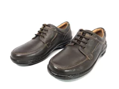 Zapato sport de cuero acordonado Cavatini H (70-3873)