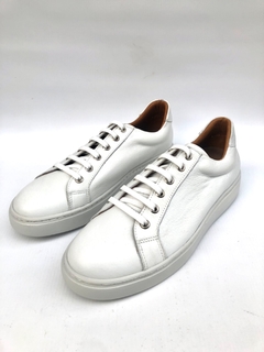 Zapatilla de cuero acordonada Roble (901) - comprar online