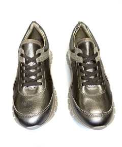Zapatilla de cuero metalizada Keady (110) en internet