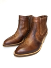Bota de cuero texana Gravagna (4020)
