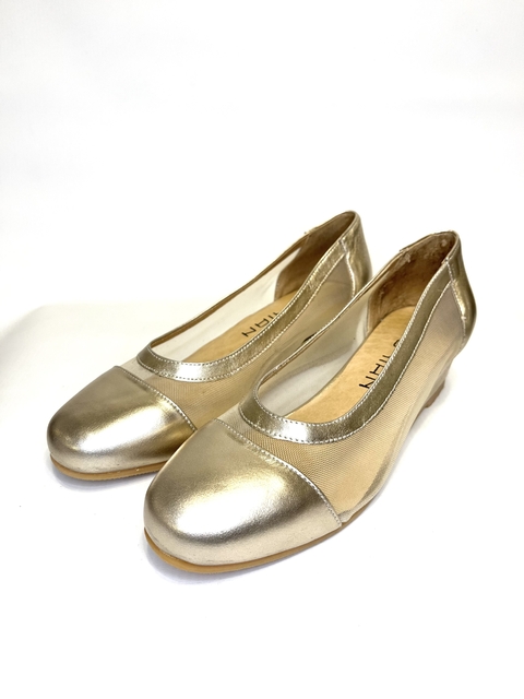 Zapato de cuero combinado Kalel (56)