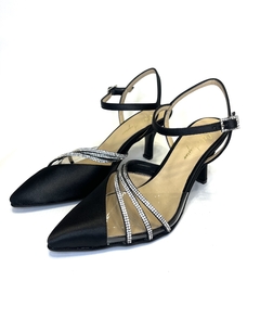 Clasico de cuero con strass Abel Mingrino (2474/2768)